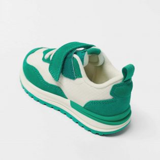 Contrast Green Sneakers - Image 5