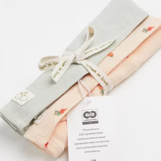 Set of 2 baby blankets made of cotton - Image 4
